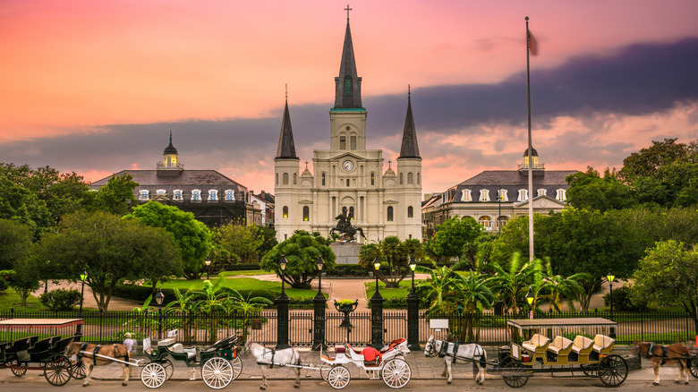 view of St. Louis Cathedral